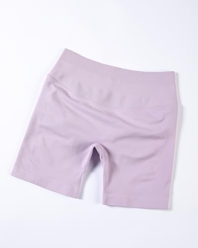 Image of AUROLA Influence Workout Shorts for Women,2.5 3.5 4.5 5.5 6.5 No Roll Up Squat Proof Scrunch Seamless Compression Gym Short