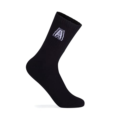 Antrop Athletic Crew Socks, White Black and Gray, Quarter Length4