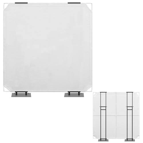 SmoothNovelty 1 Set Quilt Design Wall 54 L x 54 w Flannel Quilters Design Board with Stand Vertical Display Portable Quilting Wall Panel Hold Fabric for Quilting Sewing Supplies Craft Sew Display