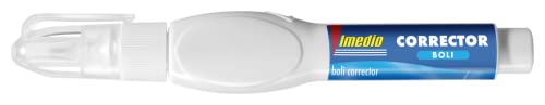 Imedio - Caja 12 Boligrafos Correctores 8 Ml En Oferta Imedio Boli Corrector 8Ml