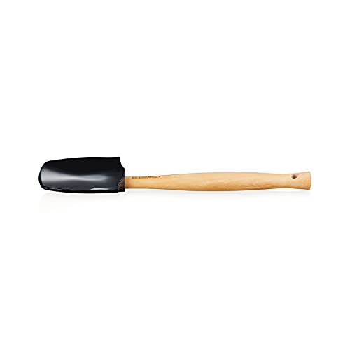 Le Creuset Großer Kochlöffel Craft aus Silikon, Schwarz glänzend, 42104281400000 – Ansicht 3