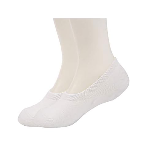 Sourcingmap Women's White Low Cut Footie Socks Cover