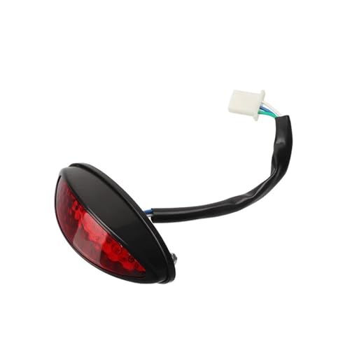 Feu arrière moto 12V à double intensité lumineuse pour Prince