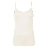 boss hemd champagner mit schmalem Glanzeinfass Pompadour - Intime 582 - Spaghetti-Top (42 Champagner)
