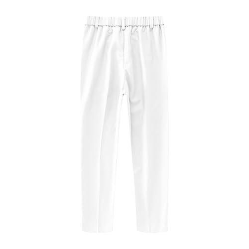 Middle Aged Boys' Suit Pants Fashion Solid Color Middle Waist Pocket Button Zipper Straight Pants 3-16 Years4