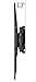 VideoSecu MW340B2 TV Wall Mount Bracket for Most 32-65 Inch LED, LCD, OLED, UHD Plasma Flat Screen TV, with Full Motion Tilt Swivel Articulating Dual Arms 14