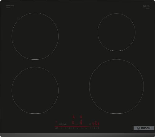 Bosch PIE631HB1E Induktionskochfeld, Serie 6, 4 Kochfelder, 60 cm, Schwarz