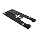 For 4304 Compatible Jig Saw Replacement Base Plate for Floor Power Tool Accessories Offering Stability and Efficiency Made of Aluminum and Iron (Iron bottom plate)