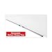 Universal Frameless Magnetic Glass Marker Board, 72 x 48, White Surface