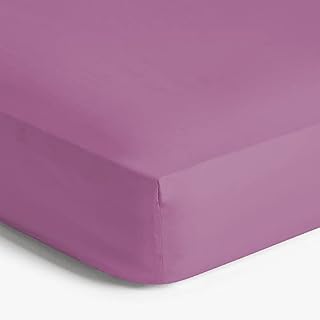 Imperial Rooms Brushed Microfibre Double Fitted Sheet 25 CM Easy Care Soft Bed Sheets Fade Resistant (Cream)
