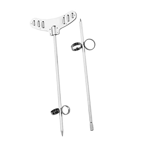 TOPBATHY 2pcs Stainless Steel Spiral Screw Slicer Vegetable Spiral Slicing Wire Cutter Silver Manual Potato Carrot Cucumber Peel for Kitchen Use