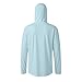 Men's UPF 50+ Sun Protection Hooded Shirt with Face Cover Summer Long Sleeve Lightweight Rash Guard Shirts Tops
