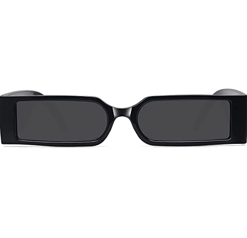 Image of IFLASH Rectangular Sunglasses Retro Fashion Shades for Men & Women (Pack of 4)