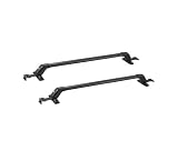 Baca Coche Barras Transversales Universales Portaequipajes Techo Aluminio Engrosado Compatibles Techos Sin Riel Lateral Capacidad Carga 70 Kg portaequipajes