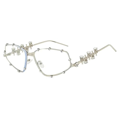 Diamonds Fashion Sunglasses Women Vintage Shades Uv400 Luxury Rhinestones Punk