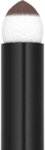 Maybelline New York Express Brow Duo Eyebrow Filling, Natural Looking 2-In-1 Pencil Pen + Filling Powder Dark Brown - Image 4