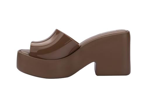 Image of Melissa Posh Slip-On Platform Jelly Heels for Women