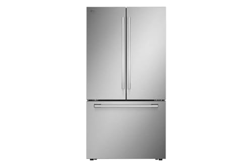 Smart Counter-Depth MAX French Door Refrigerator with Internal Water Dispenser - LG Stainless Steel on Fridge.com