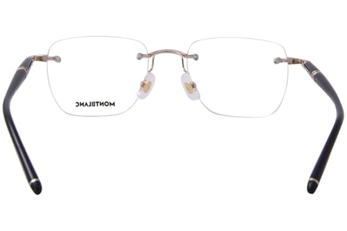 Montblanc Men's Mb0346o Optical Frame Man Metal Gafas, Hombres, Multicoloured, Talla Única Sunglasses, Colourful, One Size4