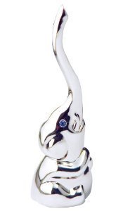 1 X Ring Holder Elephant Minder 4.25 Ht - Jewelry Holder by 1Home