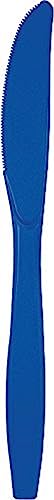 Creative Converting Plastic Knife, 1 x 4.9 x 10 inches, Cobalt