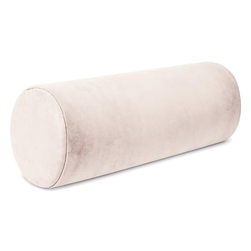Nackkudde med överdrag Yogapöl Knärulle Stödkudde 40x15 cm - Nackkudde Kuddrrulle Yogaböljare Knäkudde Prydnadskudde och liten kudde lång rulle...