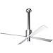Modern Fan PEN-GW-50-WH-150-NC Ceiling Fan Without Shades, Gloss White Finish