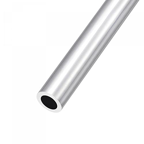 sourcing map 6063 Aluminum Tube (18mm OD x 12mm ID x 300mm L), Aluminum Round Tubing - for Home Furnishing, Machinery, DIY Handicraft
