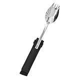 Photo Gallery gatuida utensile spork adattivo antiscivolo per anziani e disabili posate ergonomiche in acciaio inossidabile e nylon leggero e resistente per mani con tremori e debolezza presa Photo Gallery gatuida utensile spork adattivo antiscivolo per anziani e disabili posate ergonomiche in acciaio inossidabile e nylon leggero e resistente per mani con tremori e debolezza presa