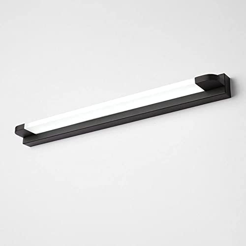 Kxqyikyi Schwarz LED Spiegellampe 66cm