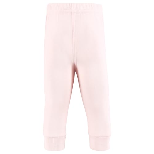 Hudson Baby Girls Cotton Pants and Leggings, Mauve Neutral, Newborn — view 3