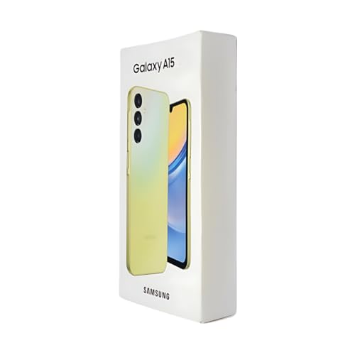 Samsung Galaxy A15 Smartphone 6.5", 4G, 256GB, Dubbel SIM, Gul
