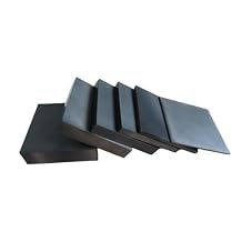 1pc Silicon Carbide Ceramic Sheet - High-Temp Wear-Resistant, for Lab Research - 130mm Thick, 1650C 3002F Resistance10mm*50 * 50mm