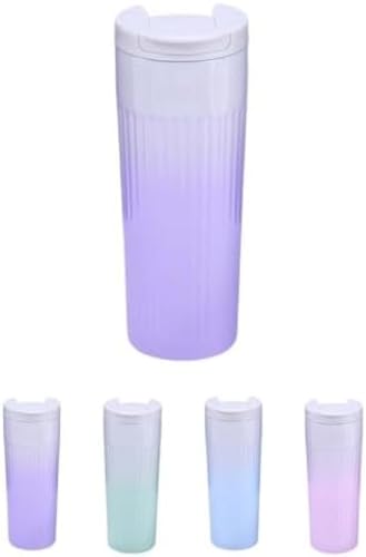 AOBOPOステンレス製保温保冷タンブラー 蓋付き直飲み設計 ウォーターボトル・魔法瓶機能兼用 おしゃれ外観 ステンレスボトル耐腐食性優れ ホットドリンク・クールドリンク両対応 日常使用・通勤・キャンプ・レンタインデープレゼントに最適 漏れ防止 複数カラー