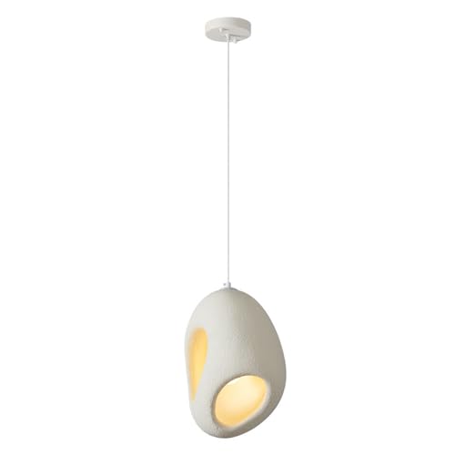 Lámpara de araña Moderna, lámpara Colgante LED, decoración de Resina con Base E27, lámparas Colgantes de Techo para Restaurante y Bar