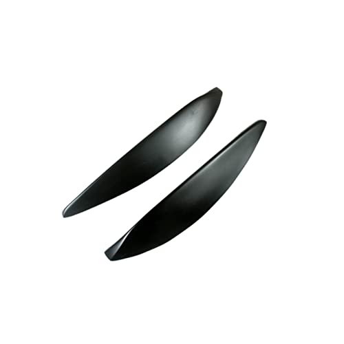 Enjoliveurs de phares pour Opel Astra H MK5 2004-2009 ABS noir