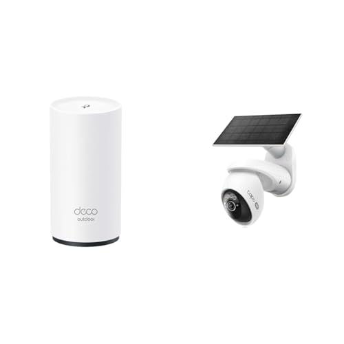 TP-Link WiFi [^[ bVWiFi{Tapo hƃJ O \[[ Zbgb[^[ Deco AX3000Ki ĎJ IP65 ho p/`g 360° 4K800f (Deco X50-Outdoor(1-pa