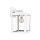 Eglo Olgiata-E Lámpara de pared exterior, foco orientado hacia abajo y protección contra salpicaduras IP44