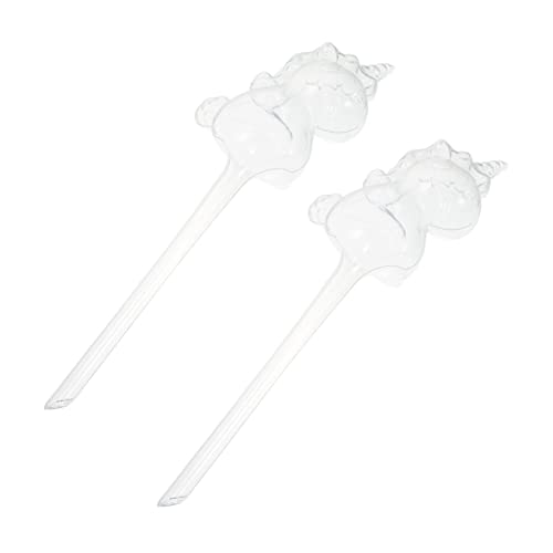 FUNOMOCYA 2Pcs Unicorn Automatic Watering Device Adorable Plant Watering Tools Easy Insert Water Saving Garden Irrigation System for Plants