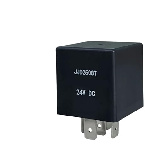 Relé intermitente JJD2508T 24V 5 pines de control de CC para limpiaparabrisas de autobús