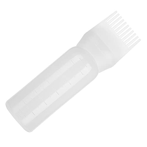 Frasco aplicador de óleo de cabelo, pincel de 160 ml, xampu, tinta de cabelo, pente de óleo, ferrame