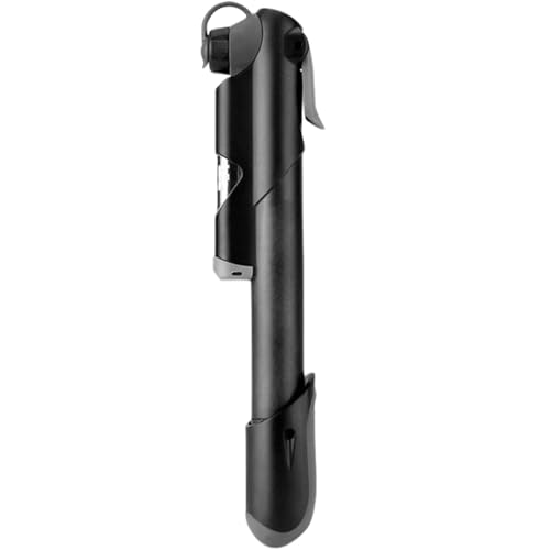 Bomba de Aire pequeña para Bicicleta, Bomba de Bicicleta compacta - Bomba de Aire de Bicicleta portátil para neumáticos - Aluminio Inflador de Marco Compacto Ligero montado en el Marco con Soporte de