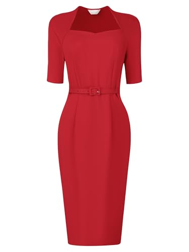 Women's Church Sheath Dresses 2025 Formal Pencil Dress