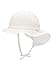 Sterntaler Chapeau unisexe avec des liens à nouer et protège-nuque, Âge: 9-12 mois, Taille: 47, Blanc