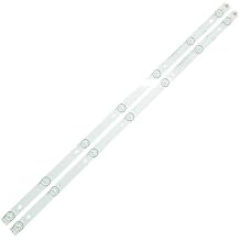 2PCS LED Backlight Strip 7lamp Compatible with 32" TV C320X15-E6-H RF-BS320E30-0701S-17B0 32LEM-1019/T2C BBK 32LEX-5027/T2C 32LEM-1029 Color 4pcs