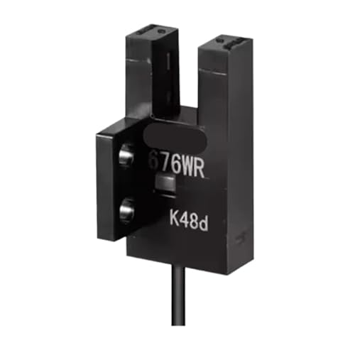 Sensor de haz pasante SX676-WR con detección exacta de 5 mm y tres cables estables