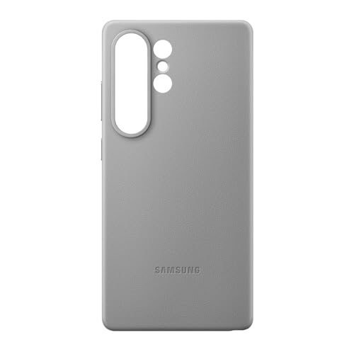 Image of SAMSUNG Galaxy Official Kindsuit Faux Leather Case for Galaxy S25 Ultra, Grey