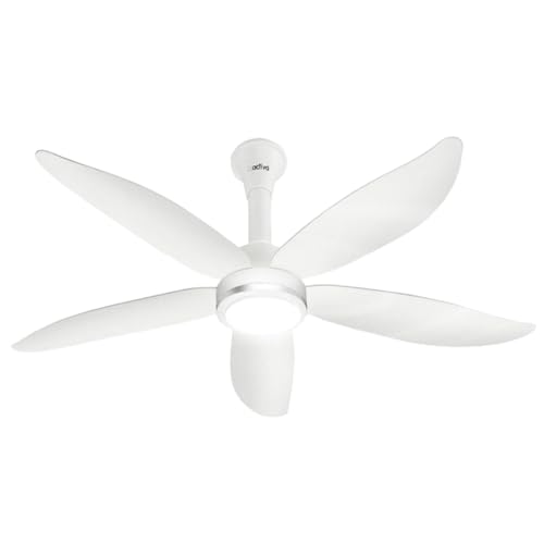 ACTIVA Aero Five 1200mm BLDC Ceiling Fan (28W) | ABS Body | 5 Blades | BEE 5 Star | Energy Saving |...