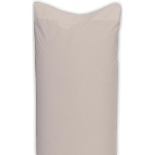 ECOMMERC3 | Funda de Almohada 45x70 Cm Pack 2 100% Algodón - Funda Almohada Color Tierra Suavidad y Frescura para un Descanso Transpirable, Hipoalergénica y Duradera