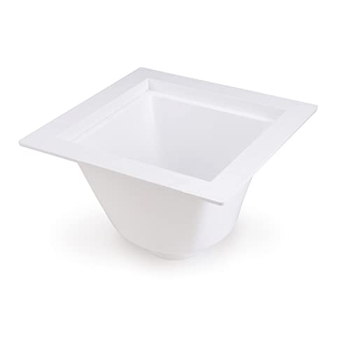 Oatey 42721 Floor-Mounted Utility Sink with 3 in. Socket, White, Small by Oatey - Image 5